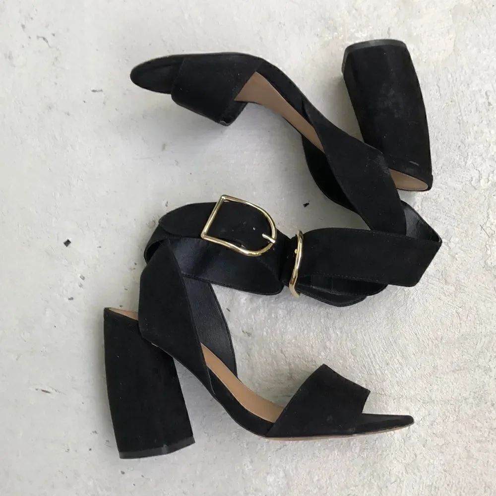 Chunky heel sandals